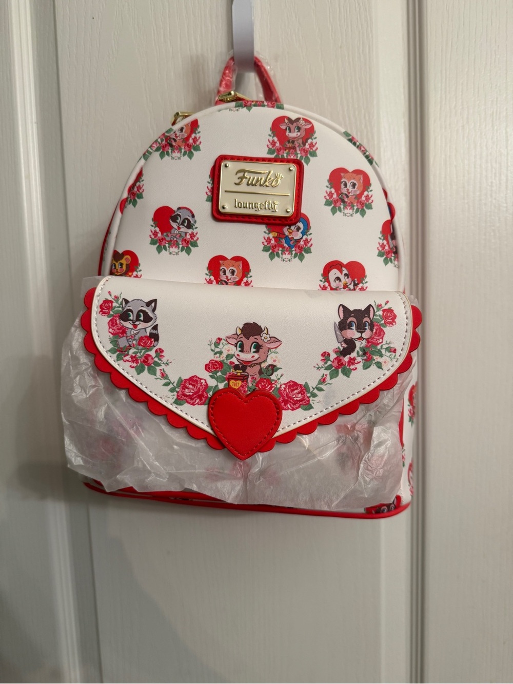 Loungefly X Funko Villainous Valentines mini backpack